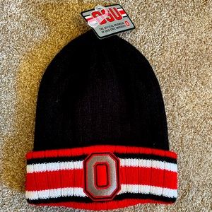 Adult size Ohio State beanie NWT